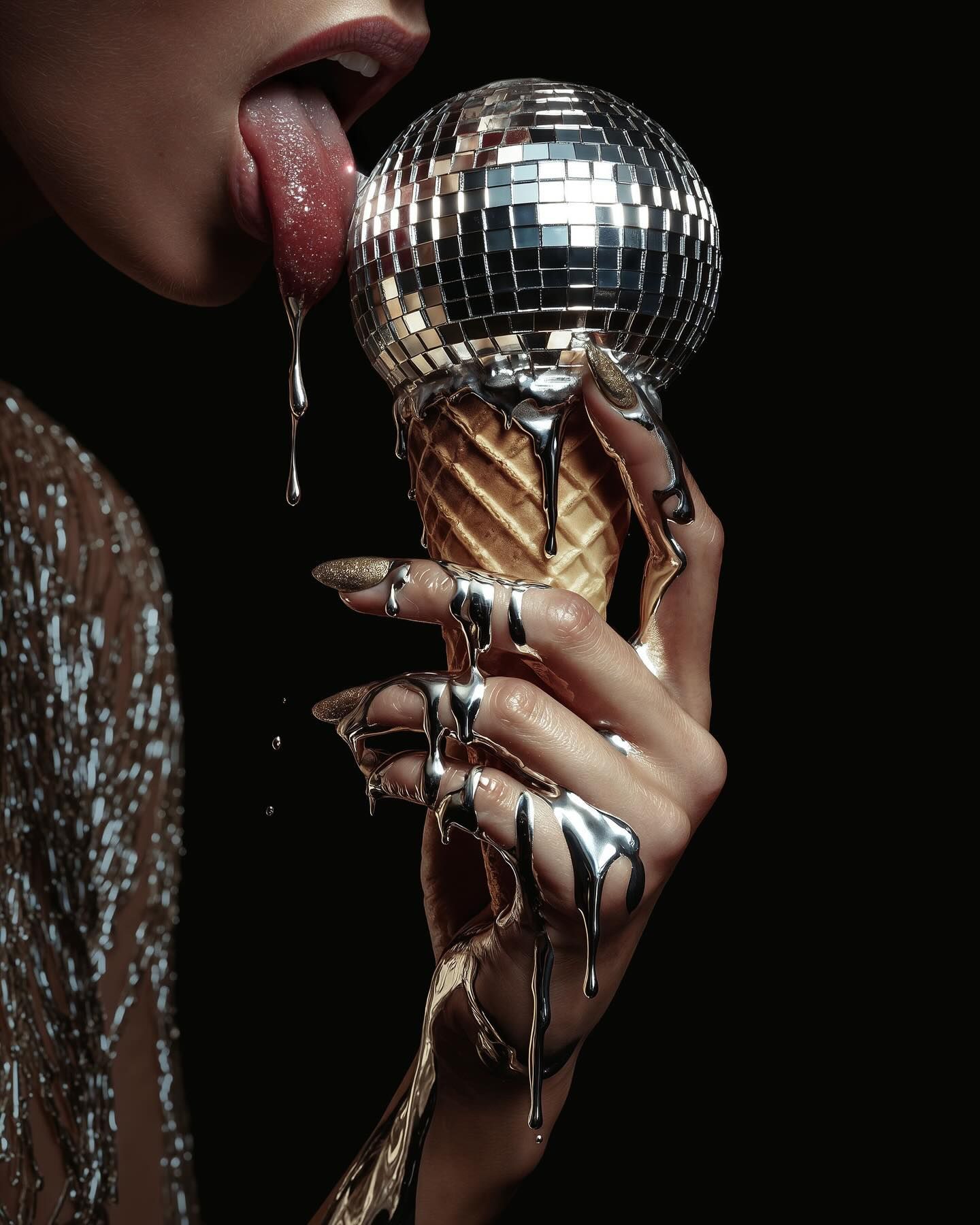 Ball Drop Sundae