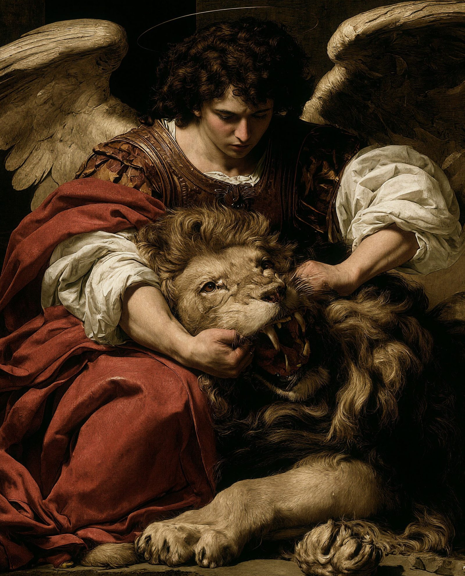 Emotional Support Lion
