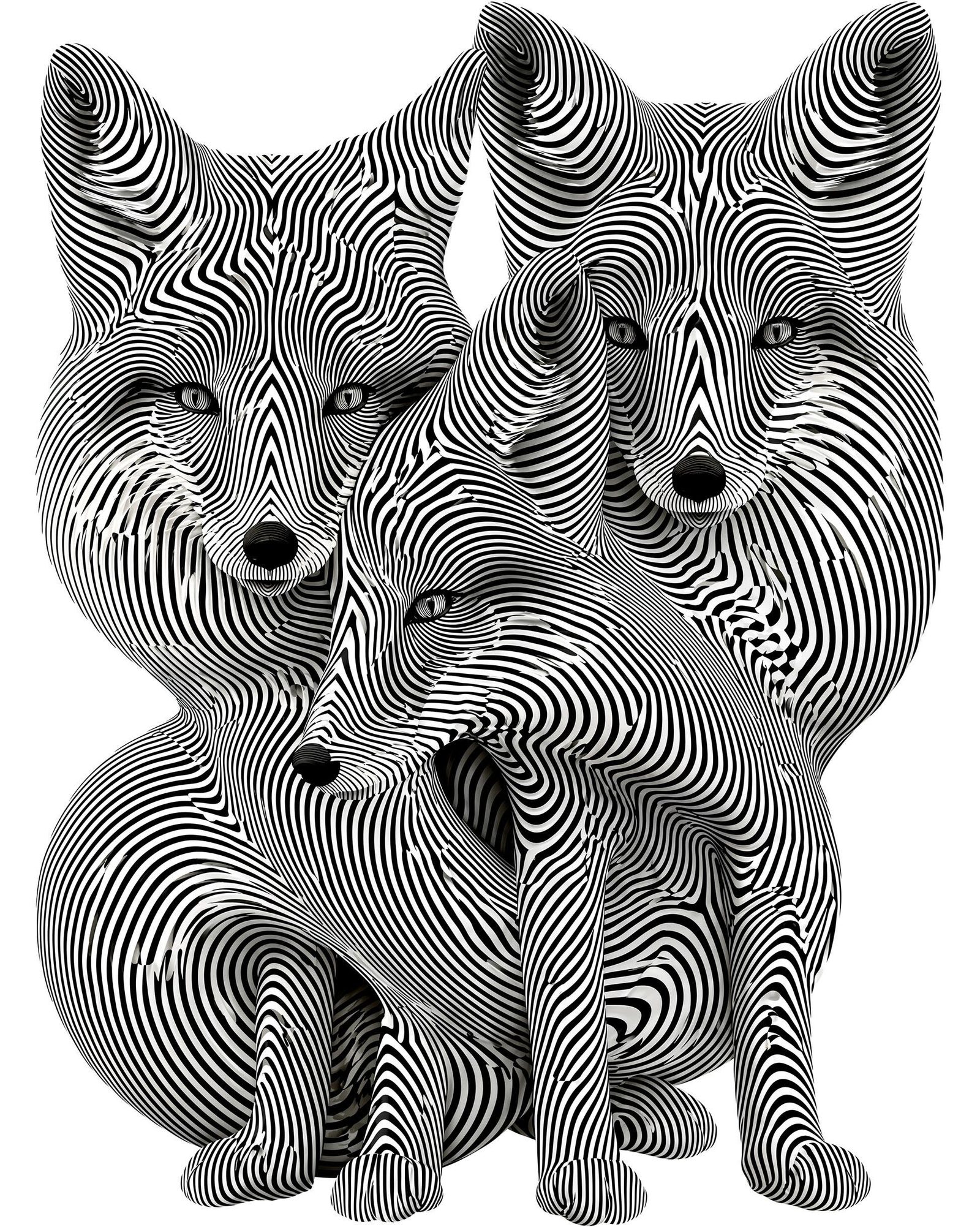 Foxes in Formal Wear