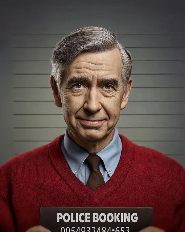 Fred Rogers, Booked