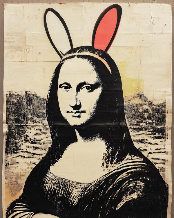 Leonardo Meets Banksy