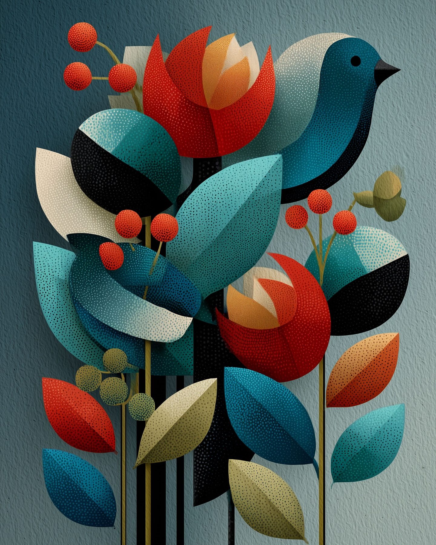 Mid-Century Bloom