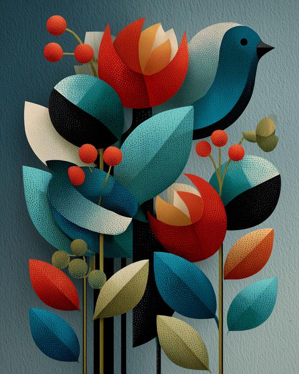 Mid-Century Bloom