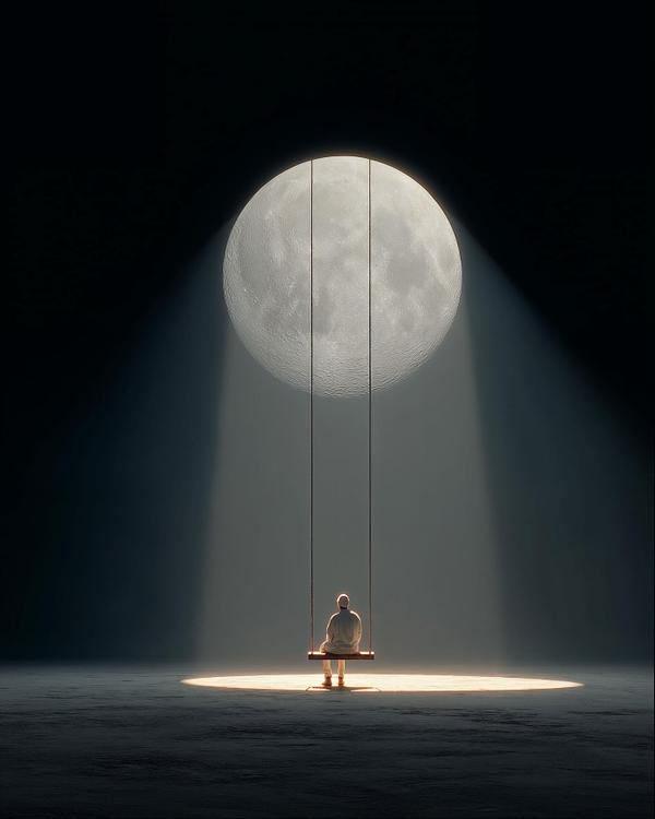 Moon on a String