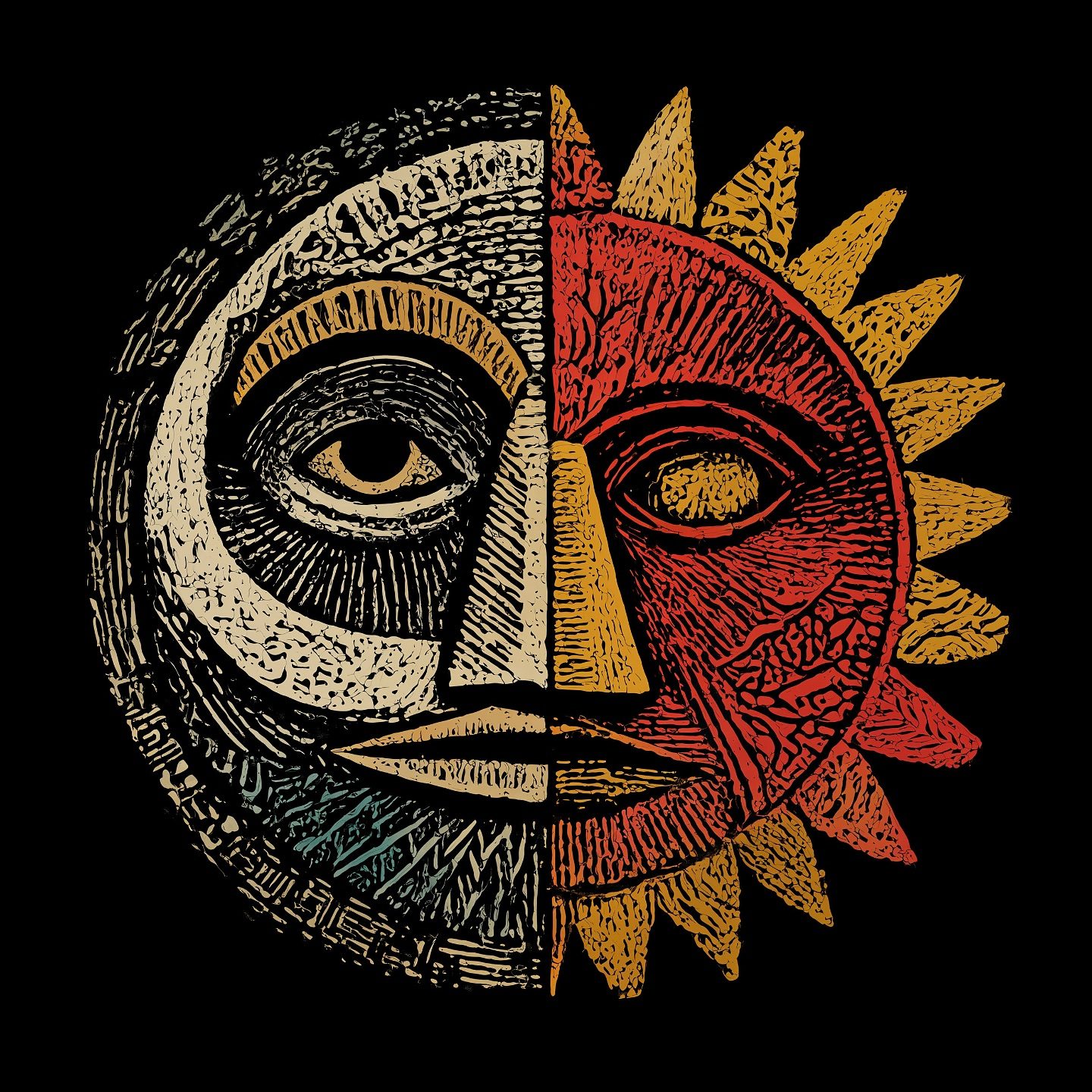 Sun & Moon Share a Face