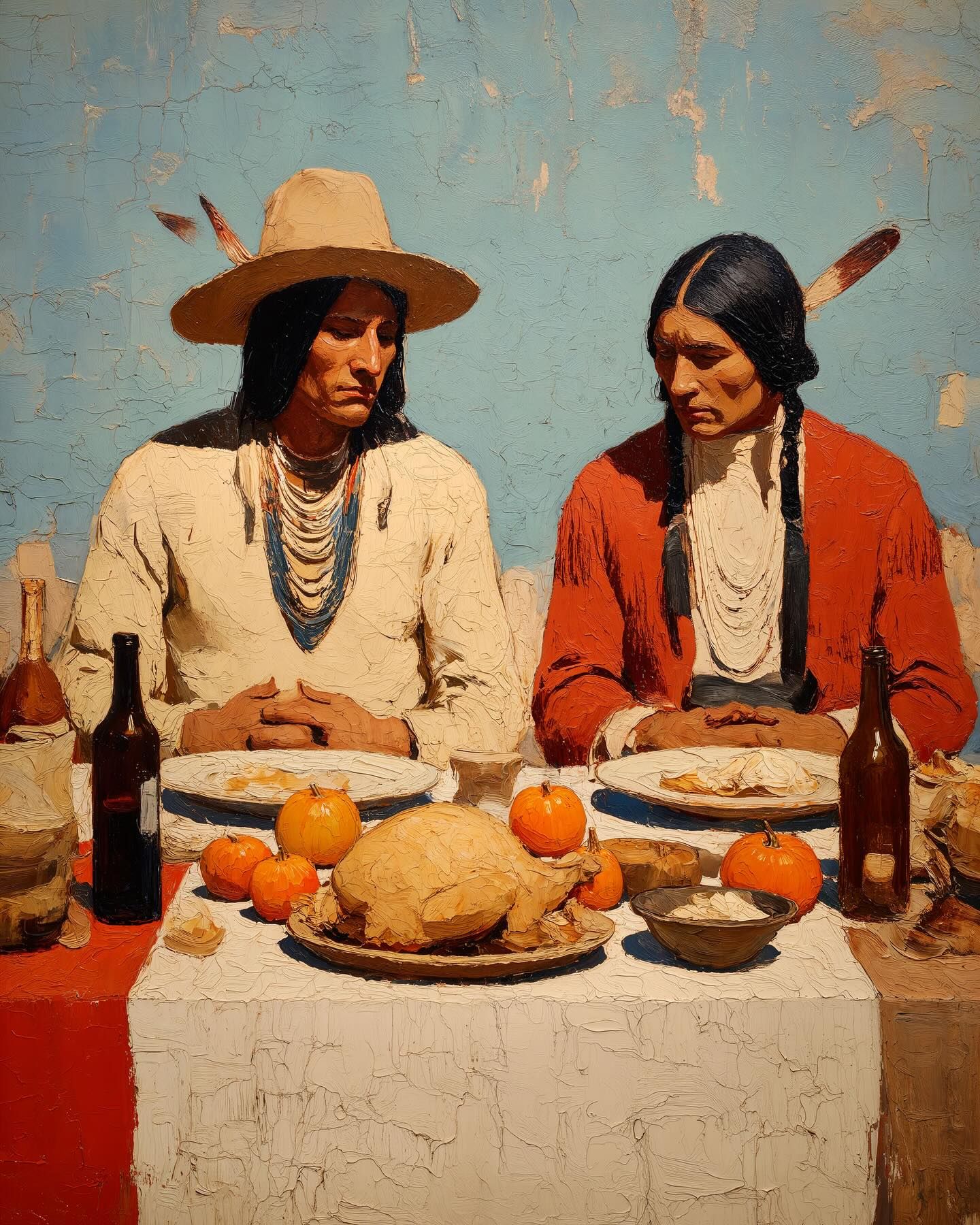 The Most Awkward Dinner Ever Painted
